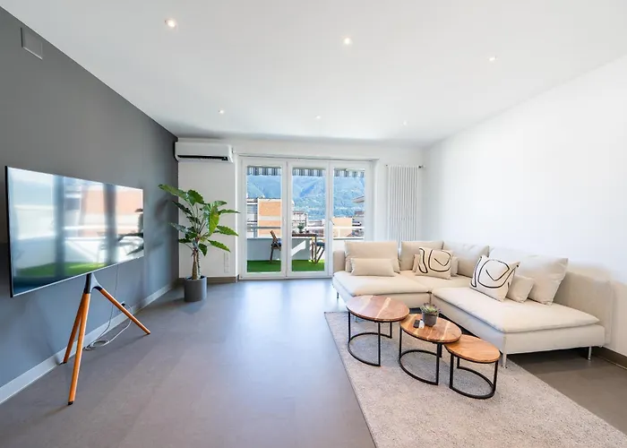 아파트 Renovated View With Aircon Minusio